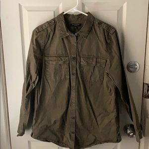 NWT Banana Republic Soft-wash Utility Shirt